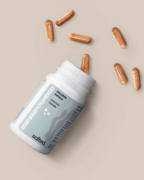 Hyaluronic capsules